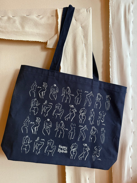 Canvas Tote - Figure Drawing