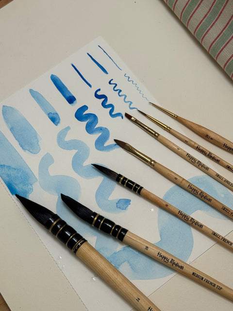 Small Round Watercolor Brush