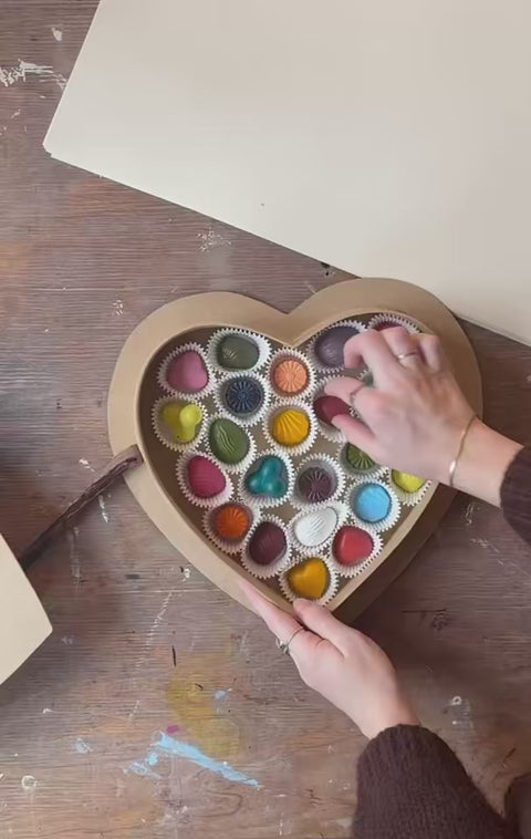 Heart Pastel Box